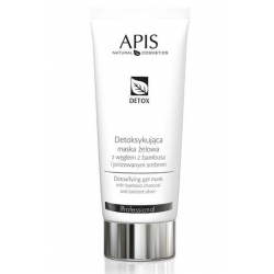 APIS Detoksykująca maska żelowa z węglem z bambusa i jonizowanym srebrem 200ml